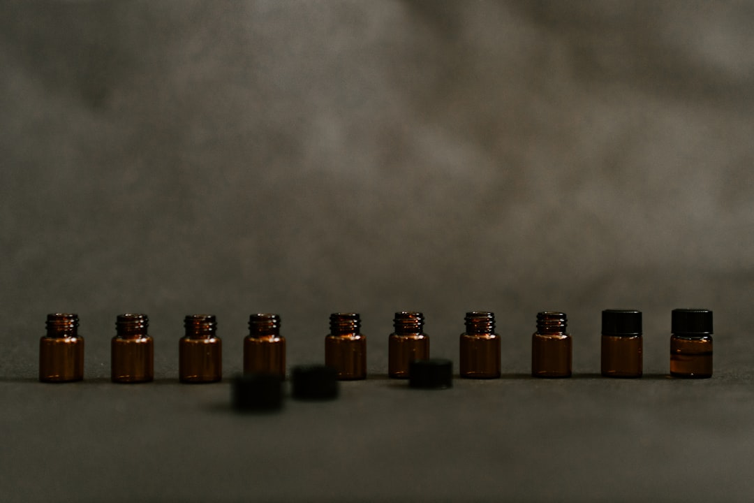 Amber tincture bottles in batch for private label herbal pricing in Canada