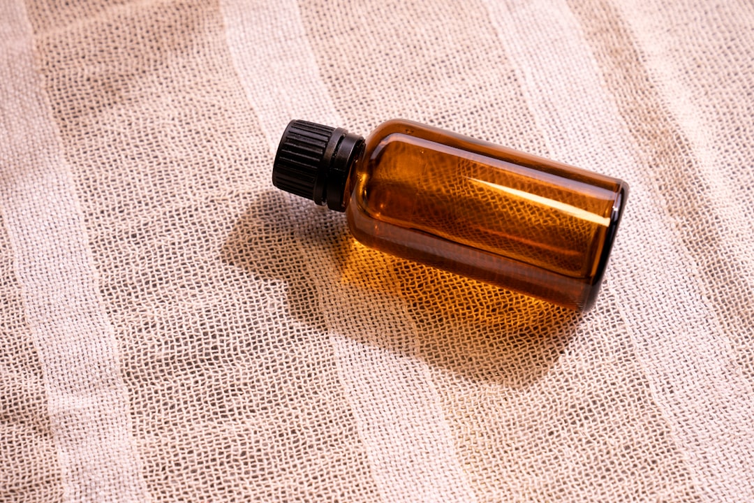 Amber dropper bottles representing herbal tincture stability samples