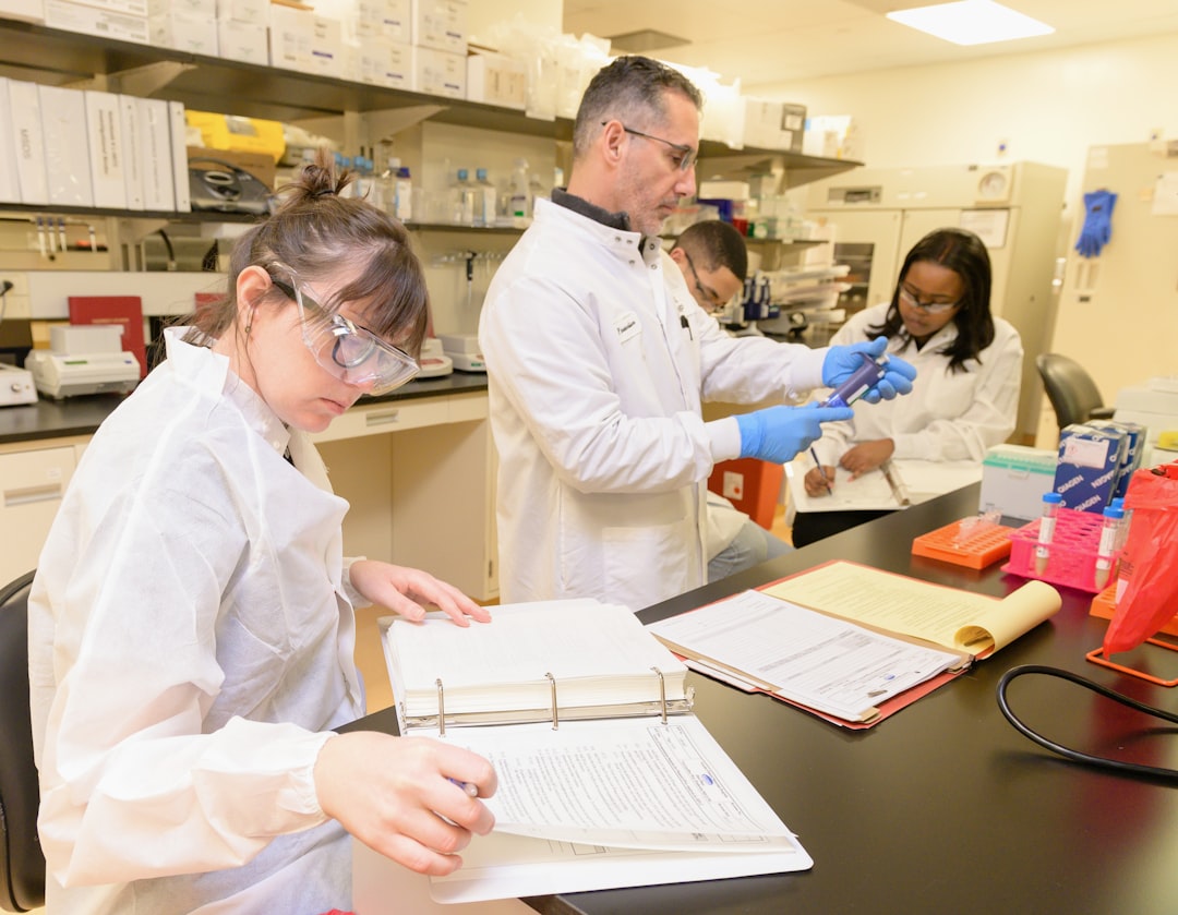 Inspector reviewing documents during Health Canada NHP inspection preparation