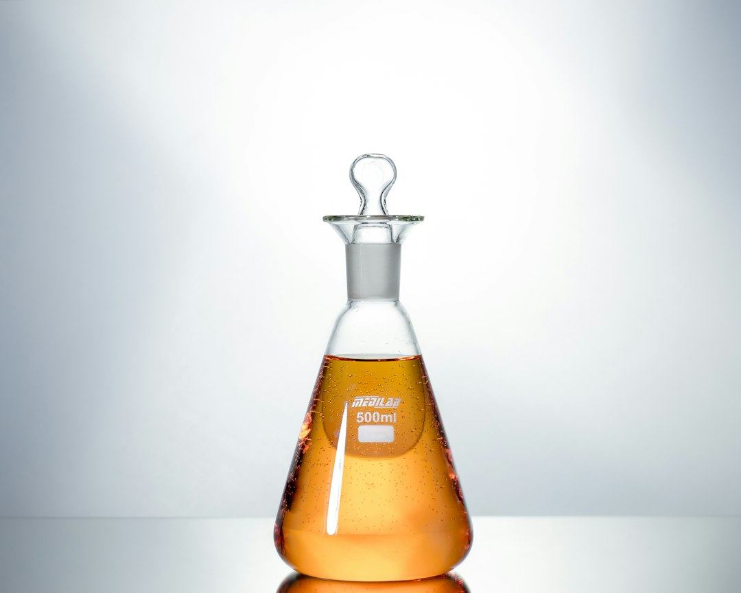 Laboratory glassware used in custom herbal formulation development