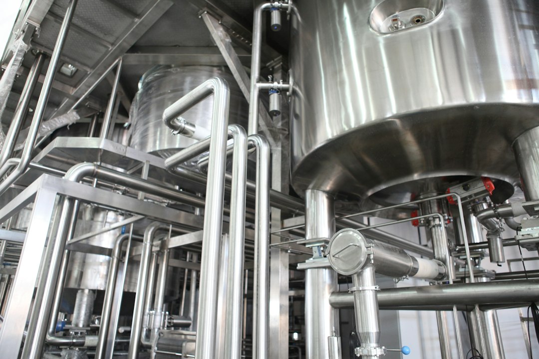 Stainless production equipment used in liquid manufacturing