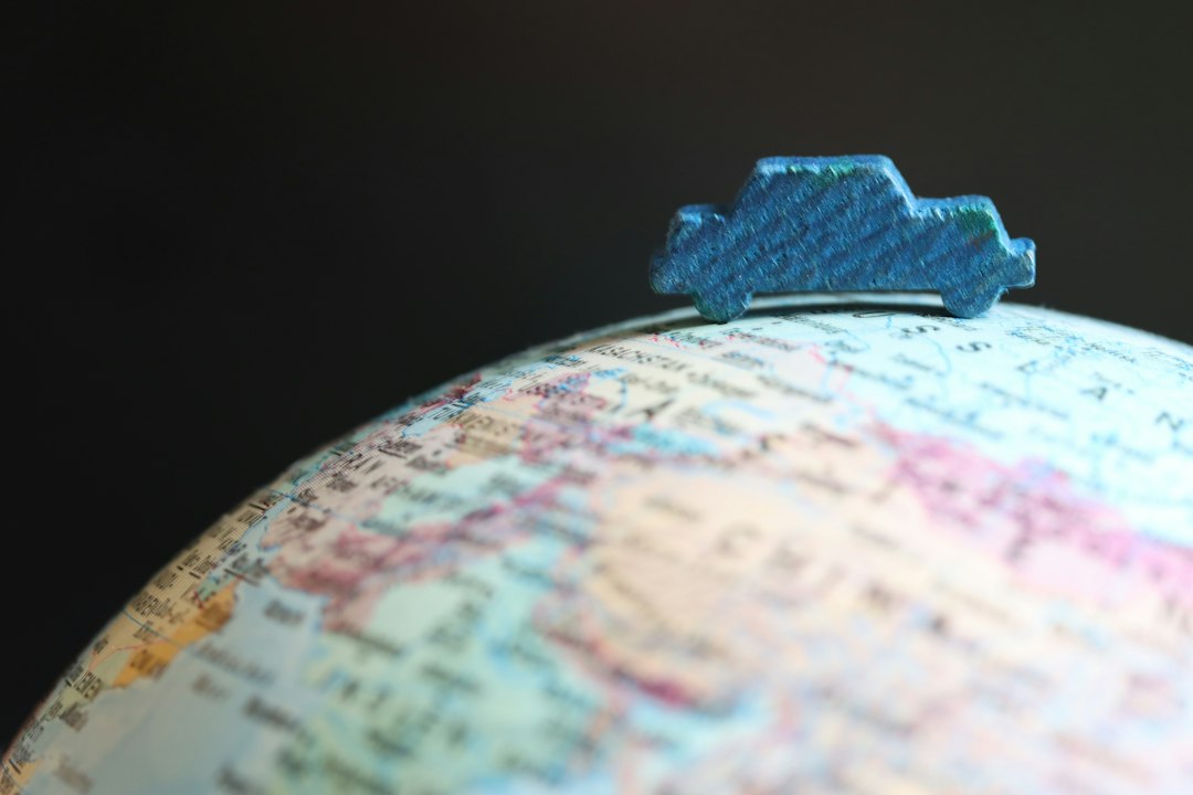 Globe showing global markets for exporting natural health products